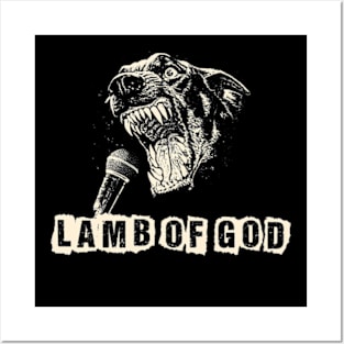 lamb of god ll beast scream Posters and Art